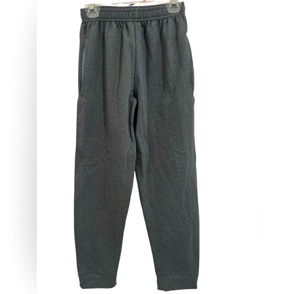 Fruit of the Loom Gray Sweatpants Elastic Waistband jogger style. NWOT